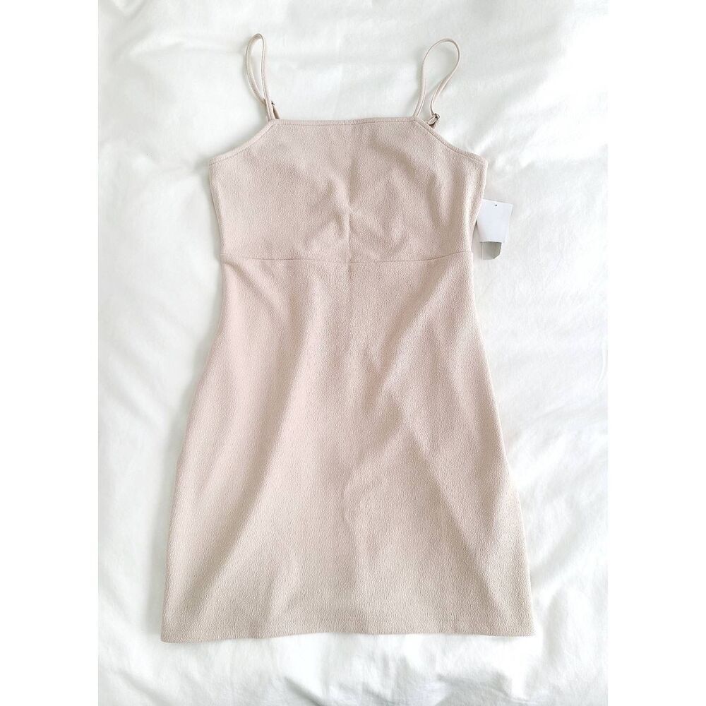 BP‎ Beige Strappy Mini Dress Size Medium